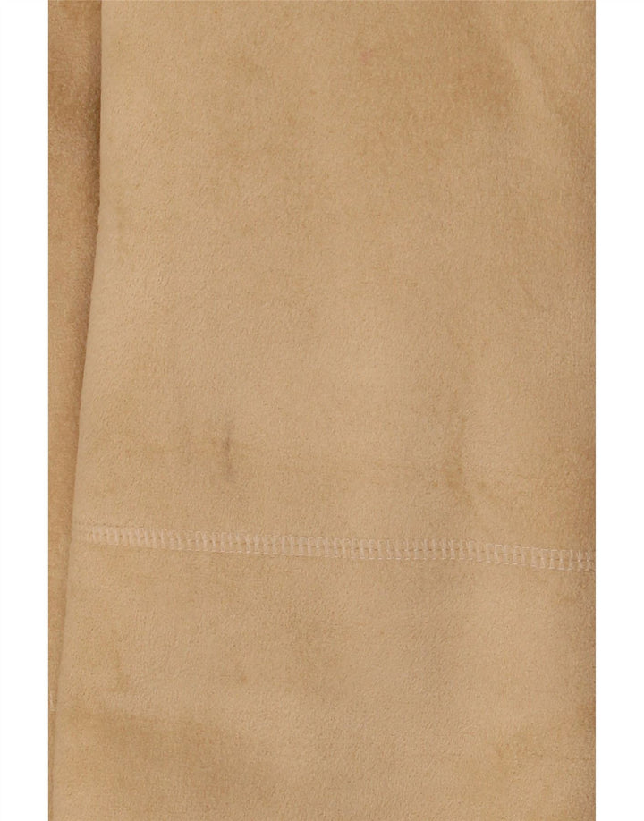Gerry Weber Manteau Sherpa surdimensionné pour femme UK 12 Polyester beige moyen