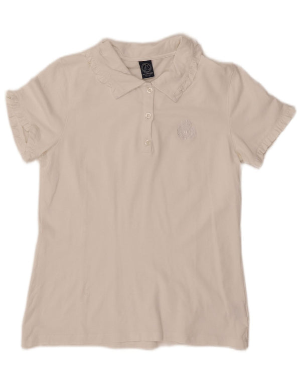 IVY OXFORD Polo Femme UK 12 Coton Blanc Moyen