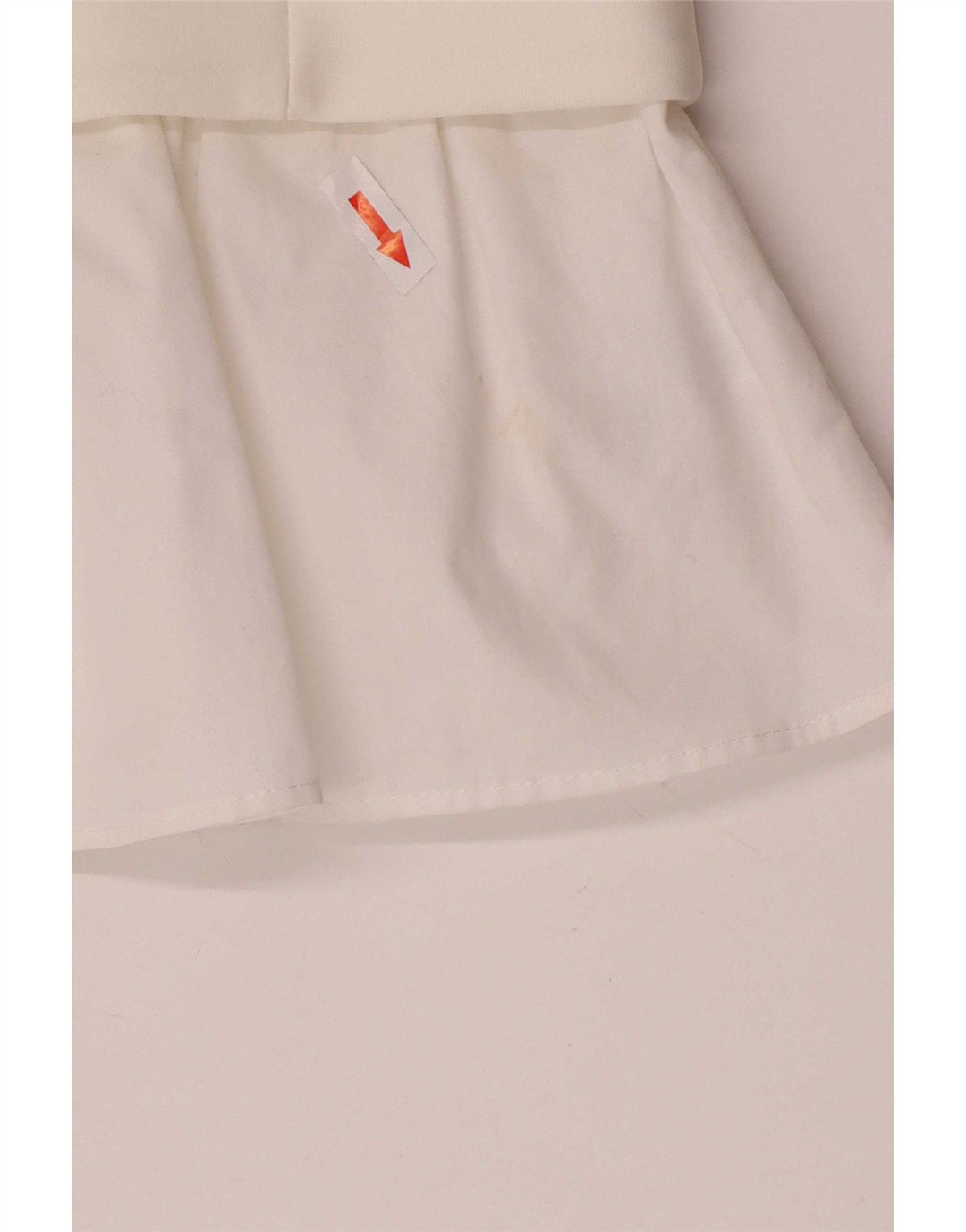 Zara Femme Cami Top UK 12 Medium Blanc Colorblock Polyester