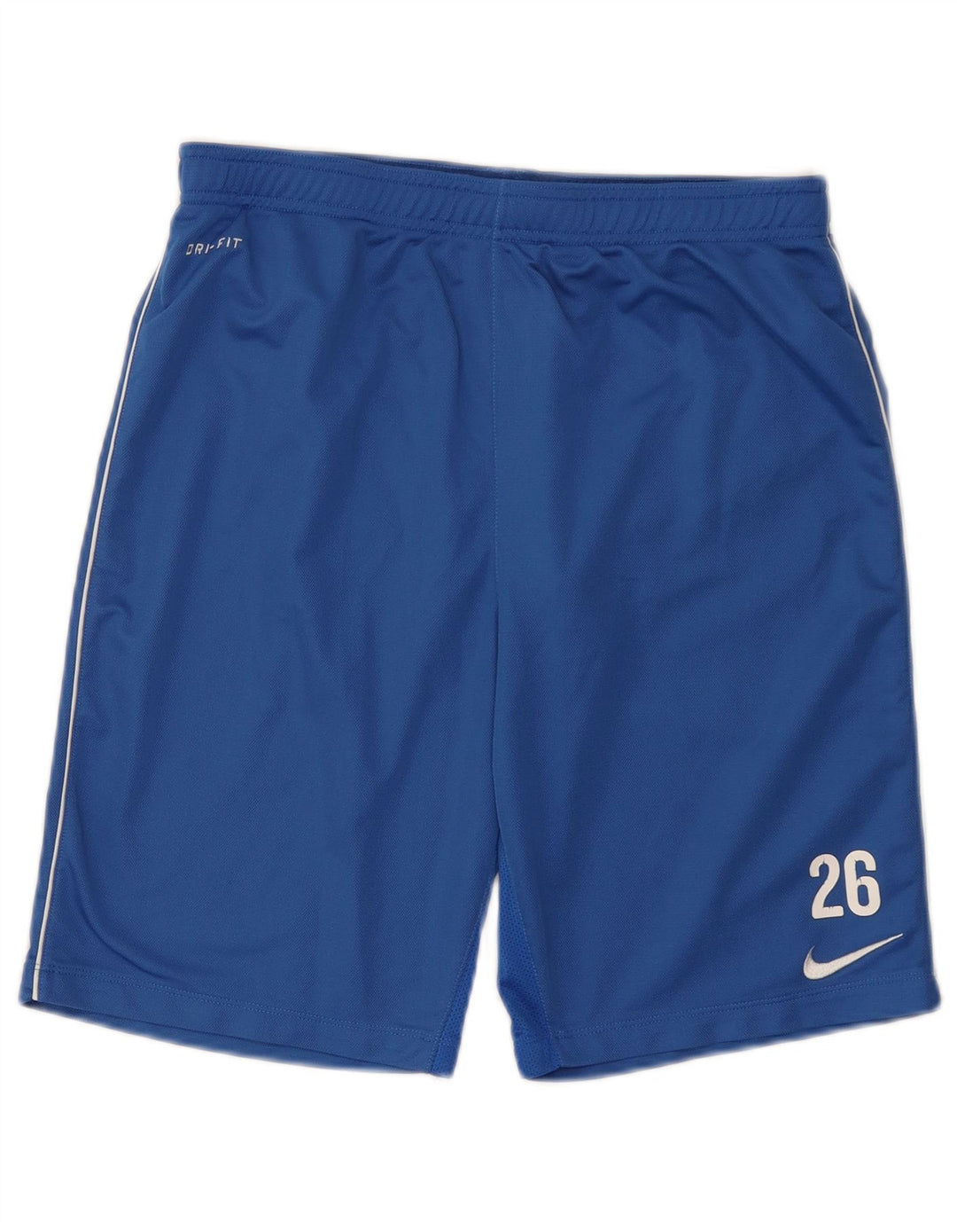 Short de sport Nike Dri Fit Homme Bleu Moyen Polyester