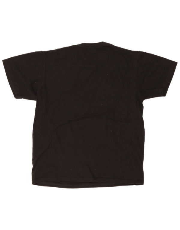 Hard Rock Cafe Vienna T-shirt graphique pour homme en coton noir moyen