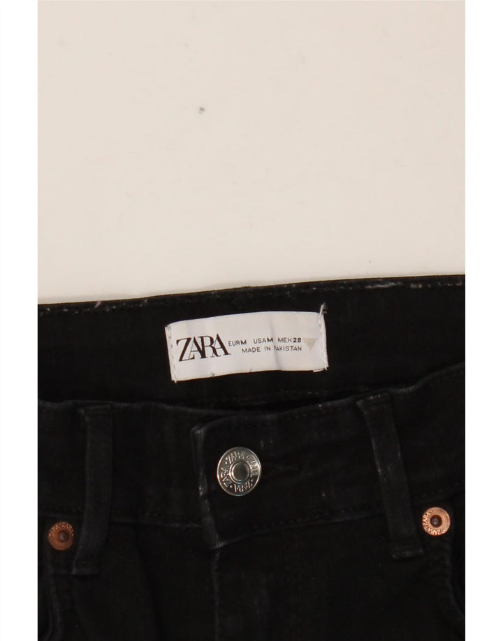 Zara Femme Jean Skinny Moyen W28 L26 Noir