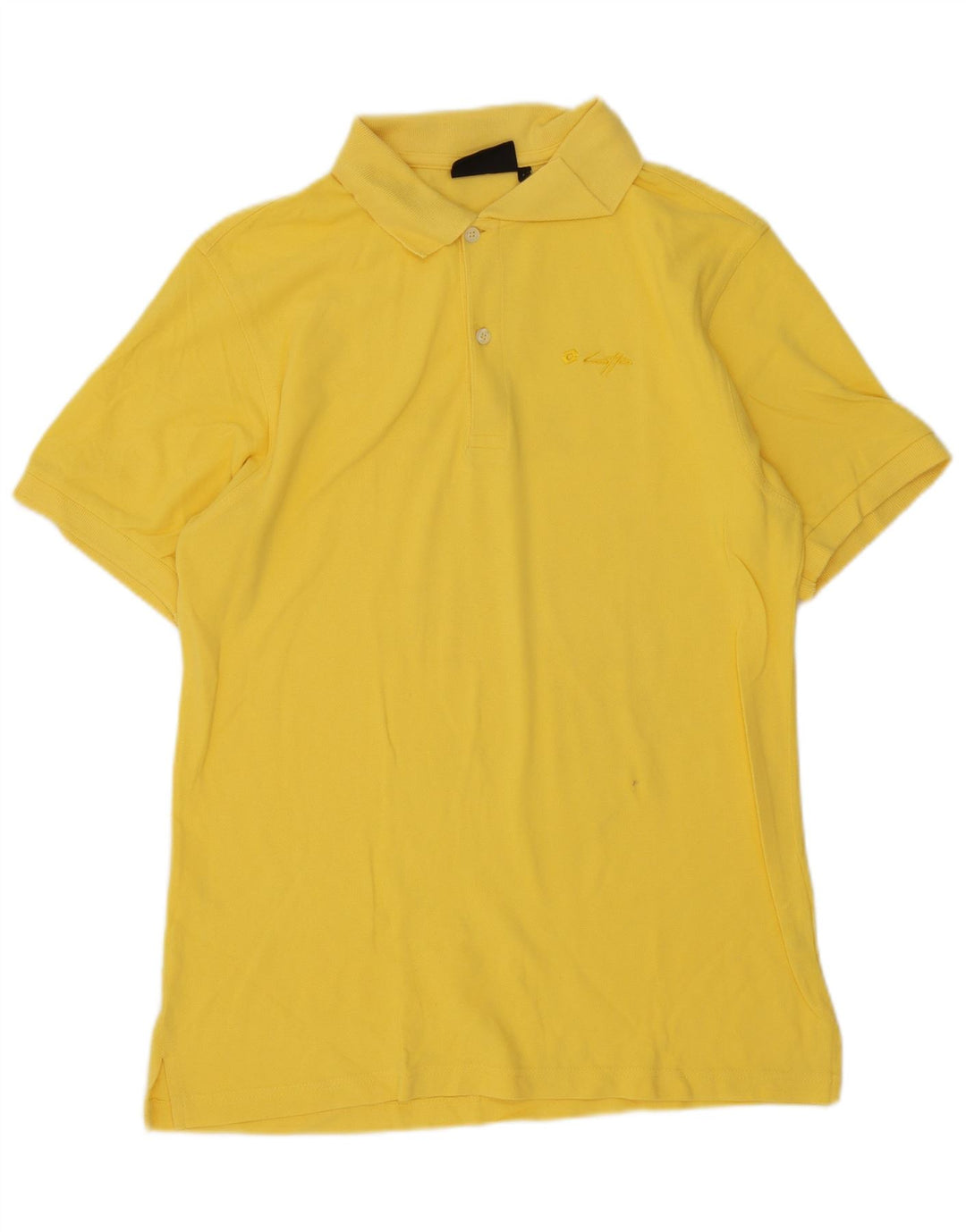 Lotto Polo Homme Grand Jaune Coton
