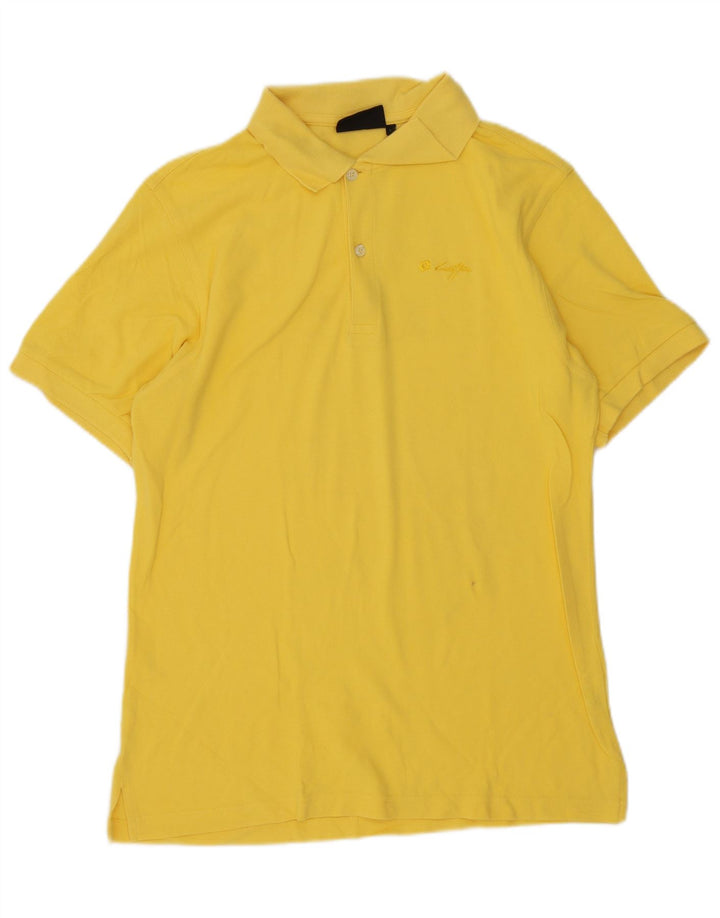 Lotto Polo Homme Grand Jaune Coton