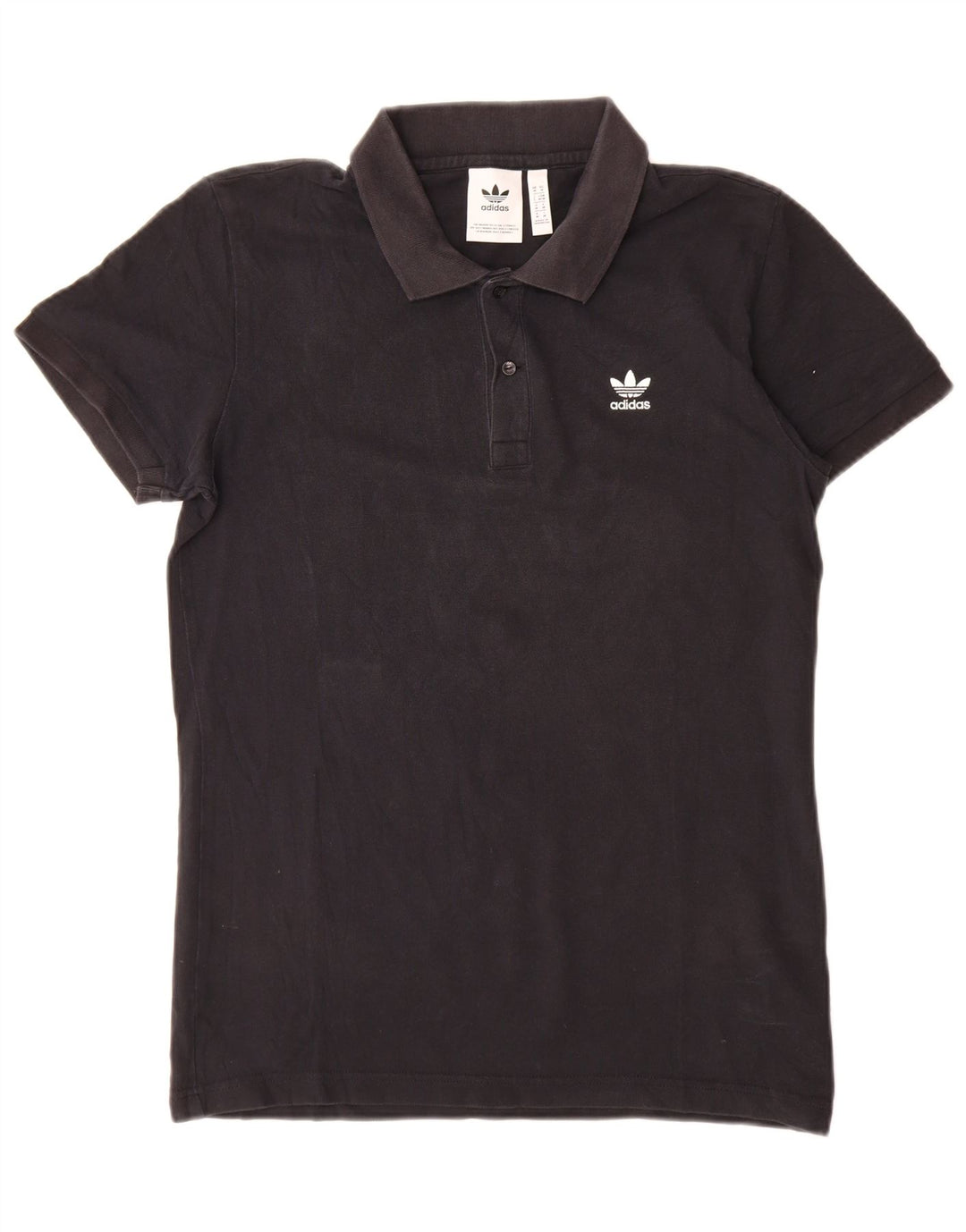 Adidas Polo Homme Coton Noir Moyen