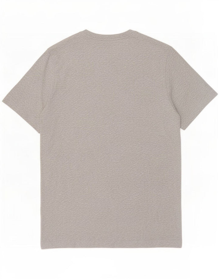 Nike T-Shirt Homme Gris Moyen Coton