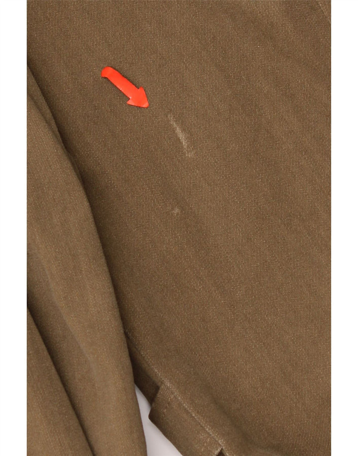 Les Copains Duffle Coat À Capuche Homme IT 50 Large Marron Laine