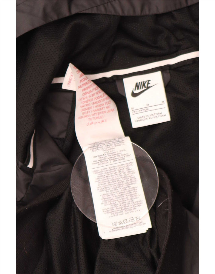 Veste de pluie à capuche Nike garçon 10-11 ans noir moyen polyester