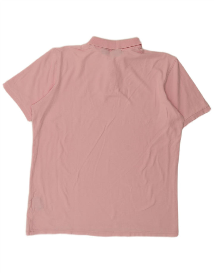 FILA Polo Homme XL Rose Coton
