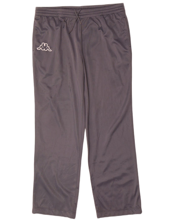 Kappa Pantalon de Survêtement Homme XL Gris Polyester
