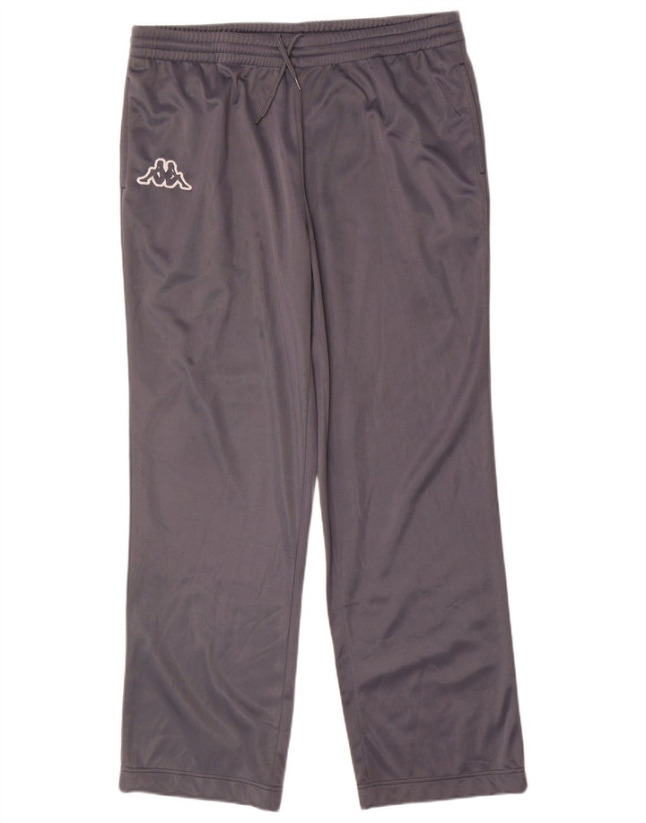 Kappa Pantalon de Survêtement Homme XL Gris Polyester