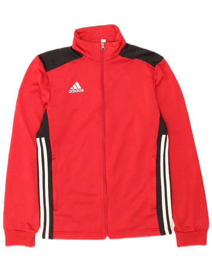 Adidas Veste de survêtement pour homme Petit Rouge Colorblock Polyester