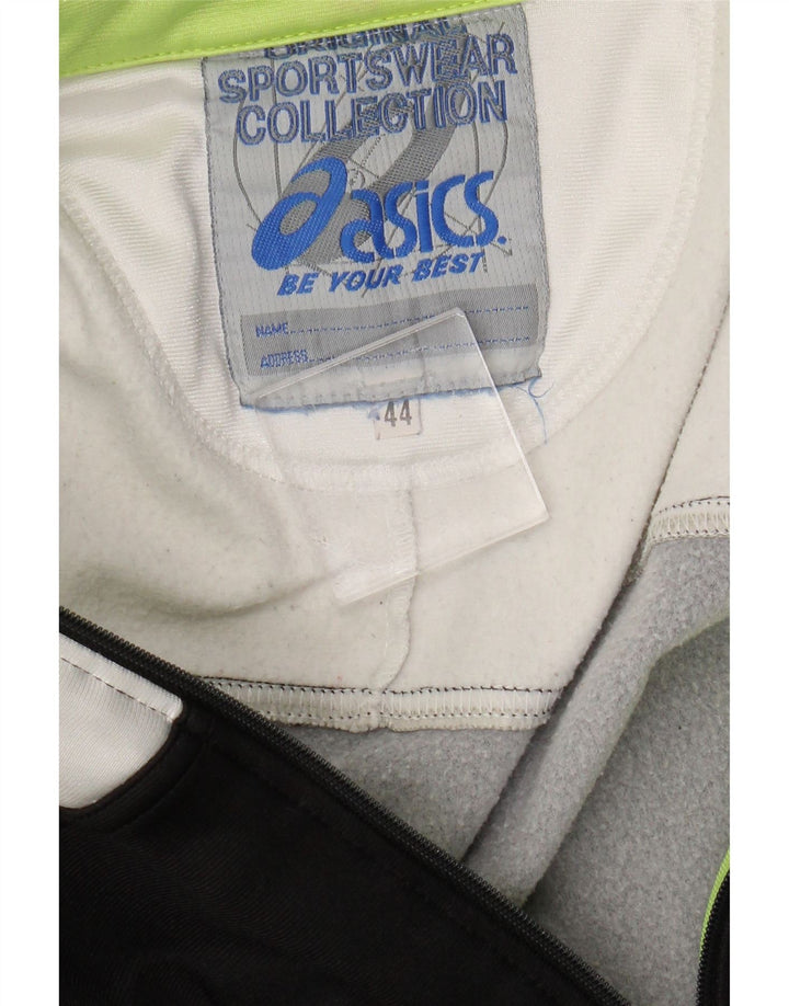 Asics Veste de Survêtement Graphique Homme IT 44 XS Noir Colorblock