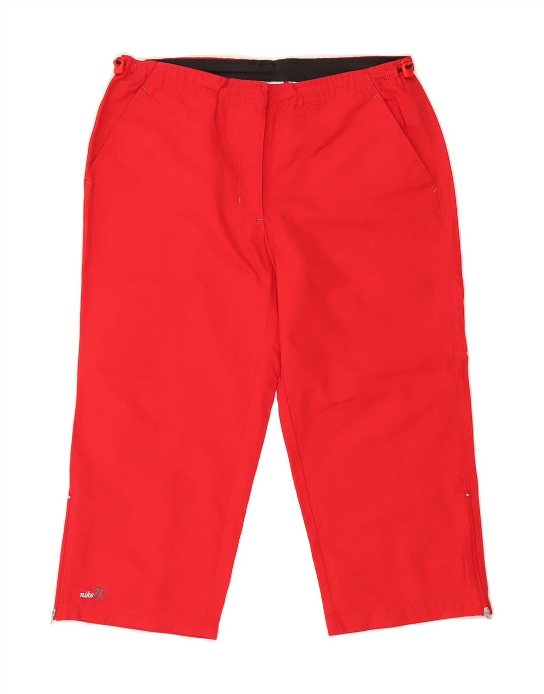 NIKE Womens Bermuda Shorts US 8/10 Medium Red Cotton Vintage Nike and Second-Hand Nike from Messina Hembry 