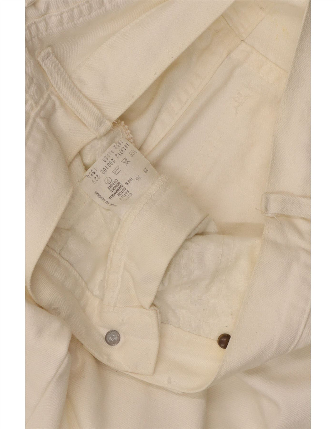 LEE Jean Fuselé Homme W29 L27 Blanc Coton