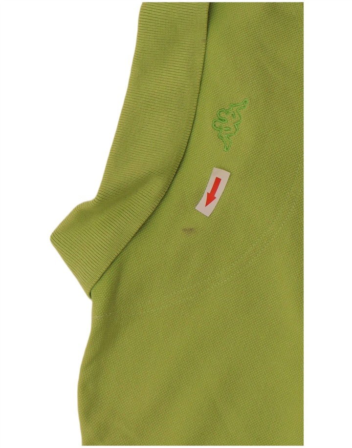 Kappa Polo Homme Grand Vert Coton