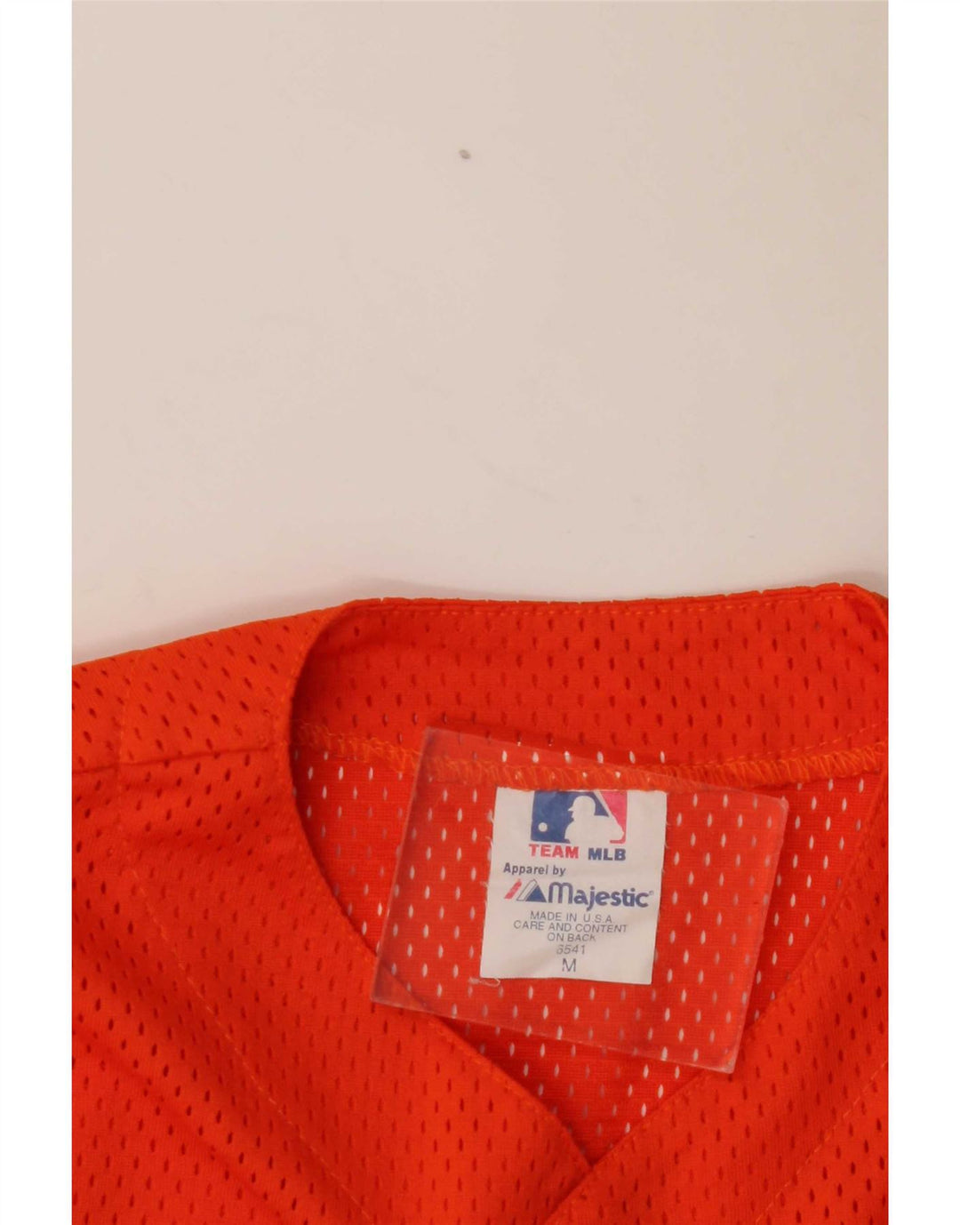 Majestic Garçon Mets Graphic Jersey Top 13-14 ans Orange Moyen Polyester