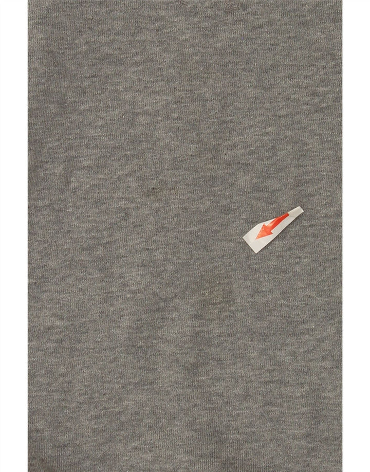 Marks & Spencer Sweat-Shirt Homme Gris Moyen Moucheté Coton