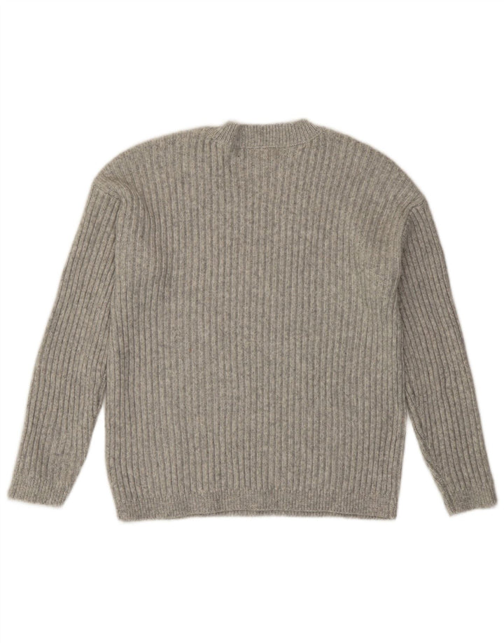 Marks & Spencer Pull ras du cou pour femme UK 10 Petit Gris