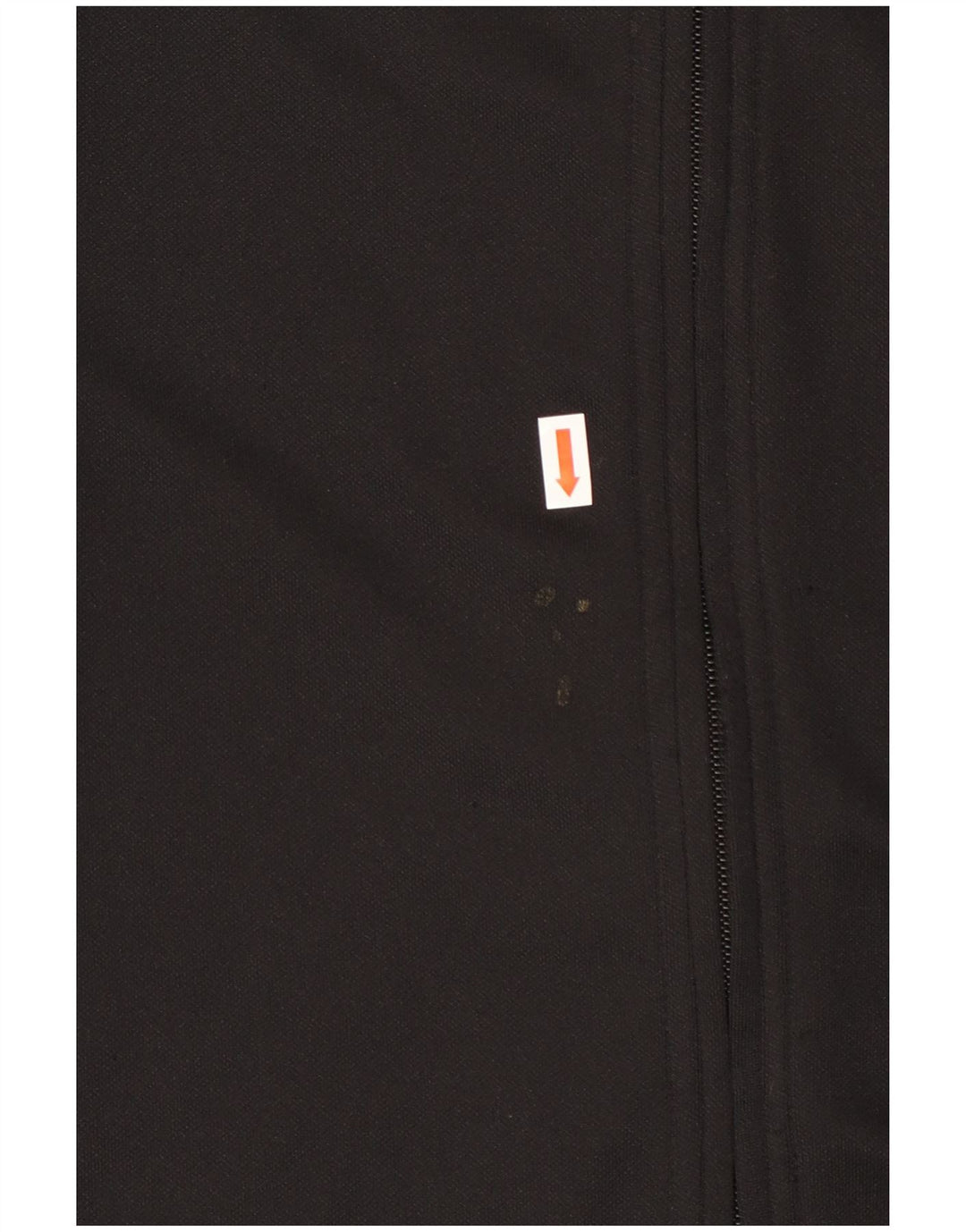 ADIDAS Boys Climalite Tracksuit Top Jacket 11-12 Years Black Polyester
