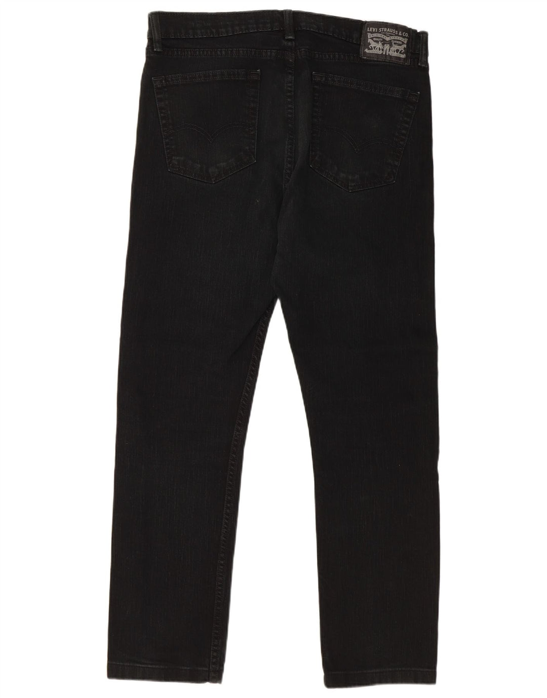 LEVI'S Jean Droit Homme W36 L29 Noir Coton