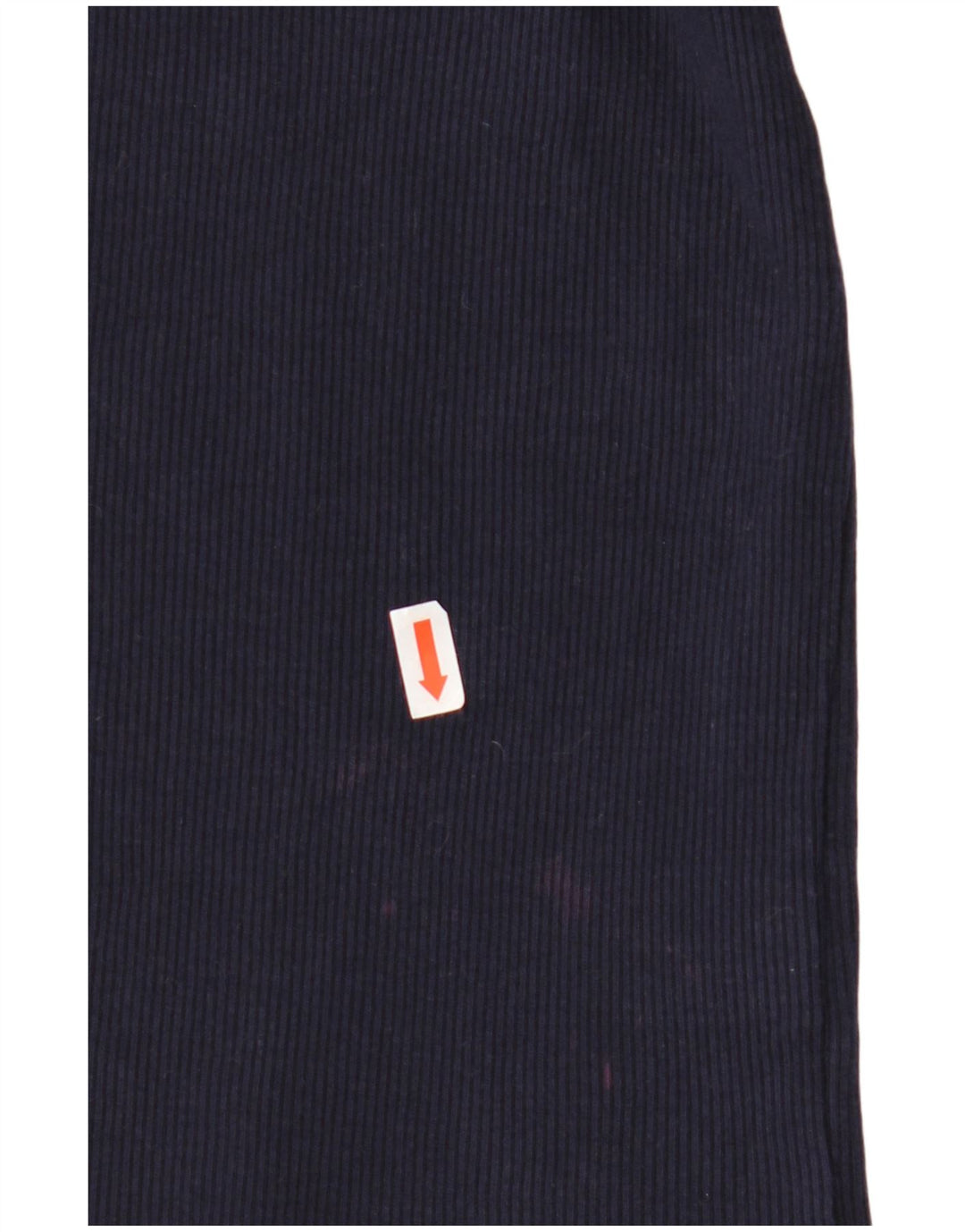 RALPH LAUREN Haut Femme Manches 3/4 UK 18 XL Bleu Marine Colorblock Coton