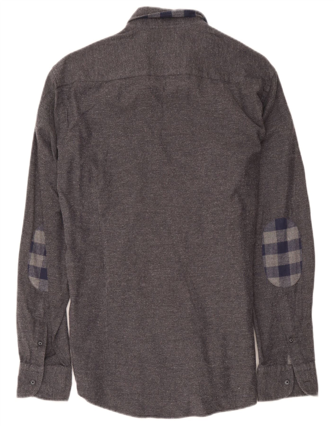 Massimo Dutti Chemise Homme Grand Gris Chevrons