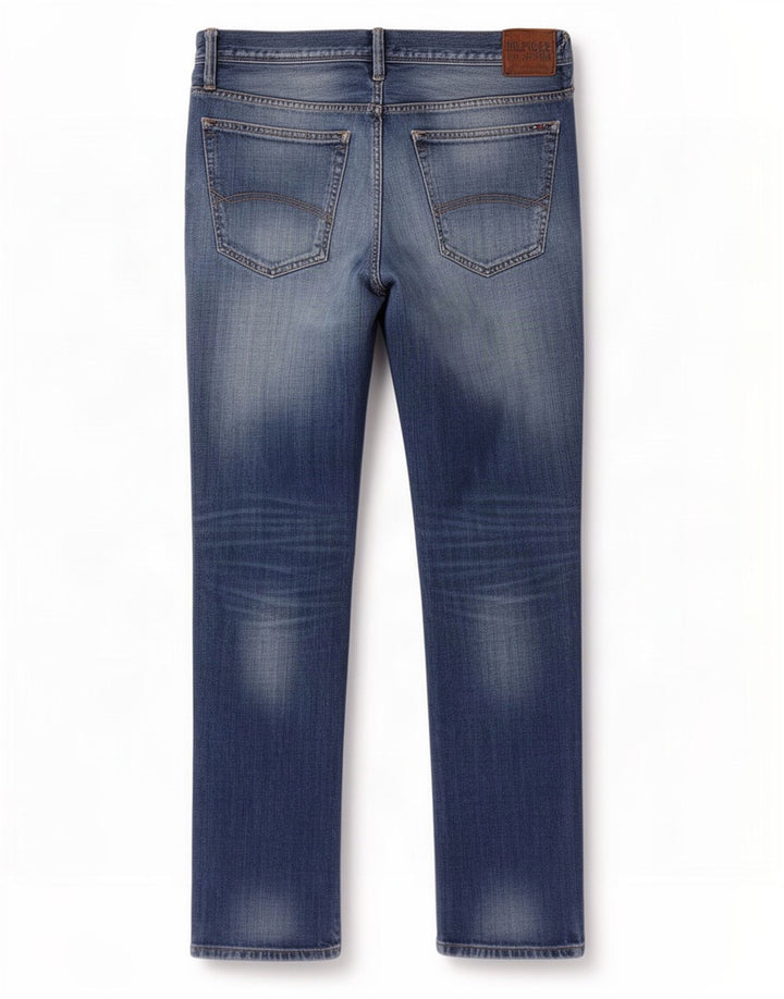 Tommy Hilfiger Jean Slim Homme W38 L30 Bleu