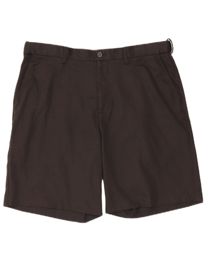 Izod Short Chino Homme W38 XL Noir Polyester