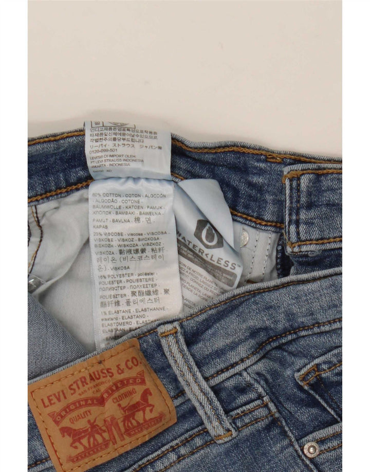 Levi's Jean 314 Shaping Straight Femme Bleu Coton W28 L27