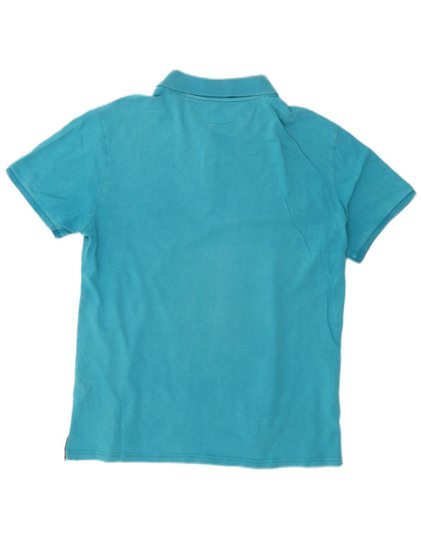 Champion Polo Easy Fit Homme Grand Bleu Coton