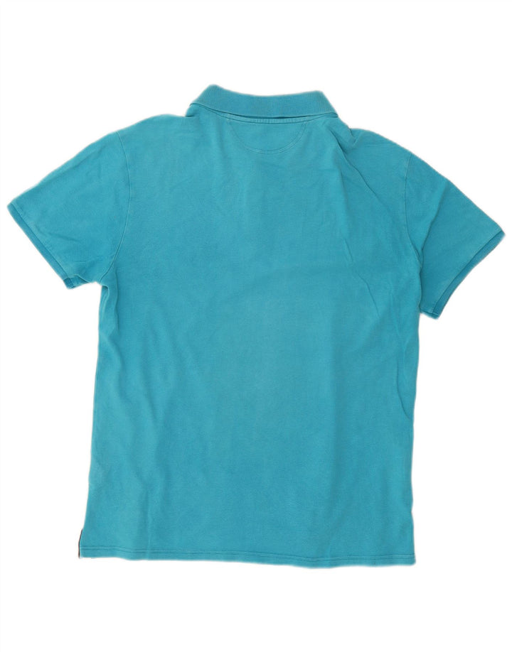 Champion Polo Easy Fit Homme Grand Bleu Coton