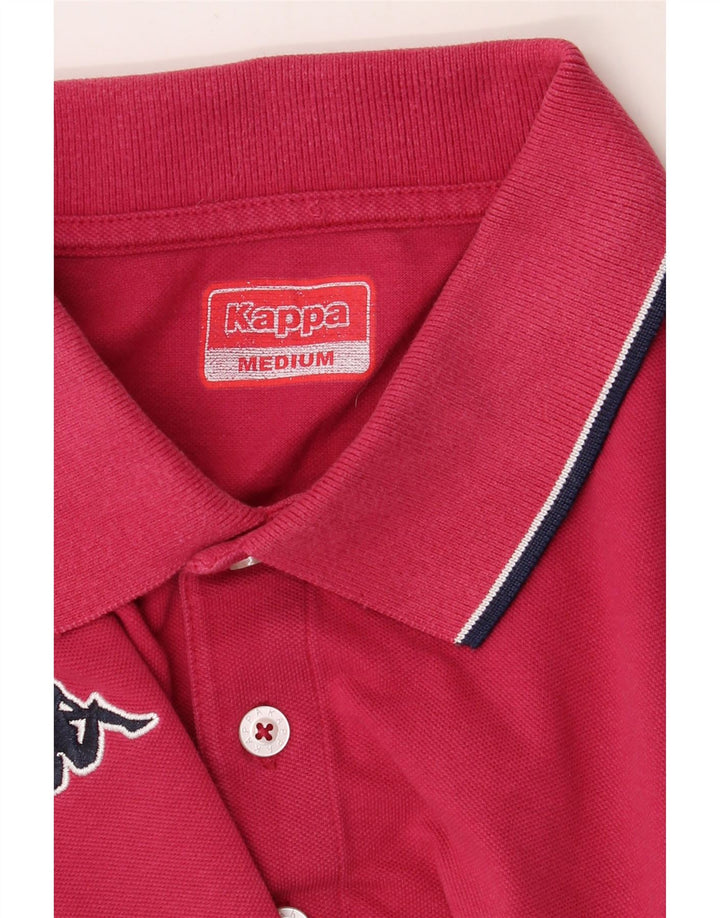KAPPA Mens Polo Shirt Medium Pink Vintage Kappa and Second-Hand Kappa from Messina Hembry 