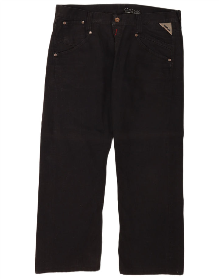 Replay Jean droit homme W38 L32 coton noir