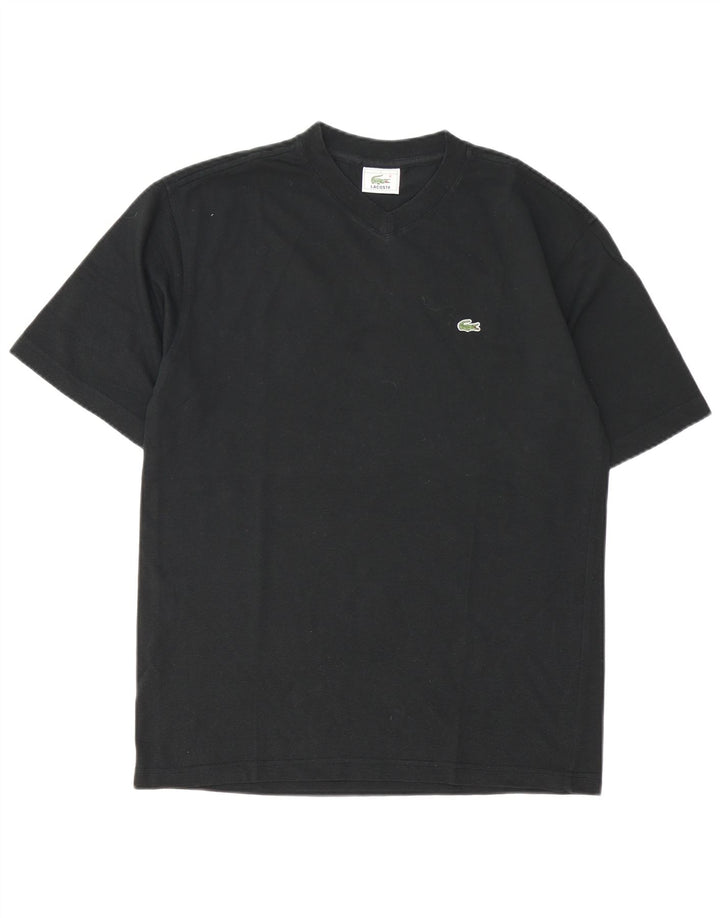 Lacoste T-Shirt Homme Top Taille 3 Petit Coton Noir