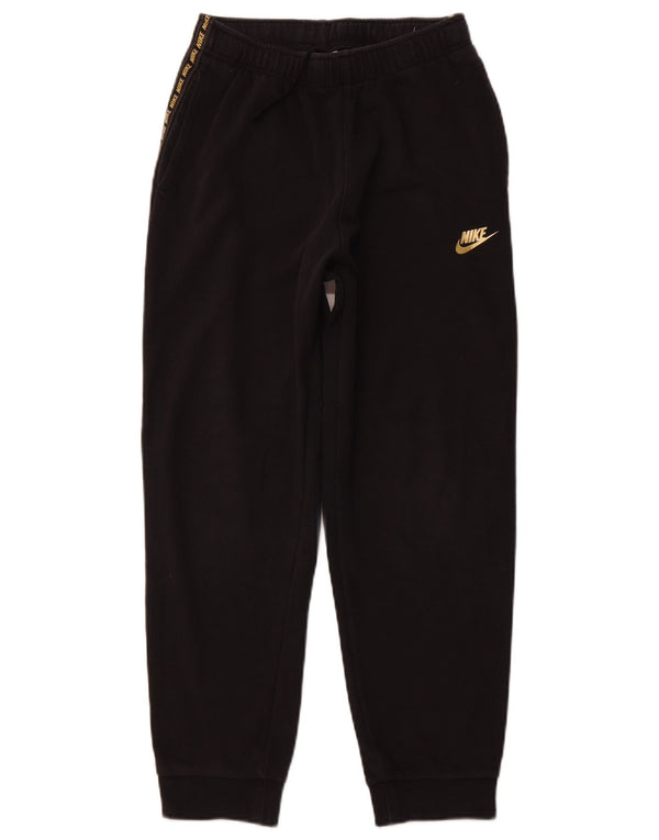 NIKE Pantalon de survêtement graphique fille 13-14 ans XL noir coton