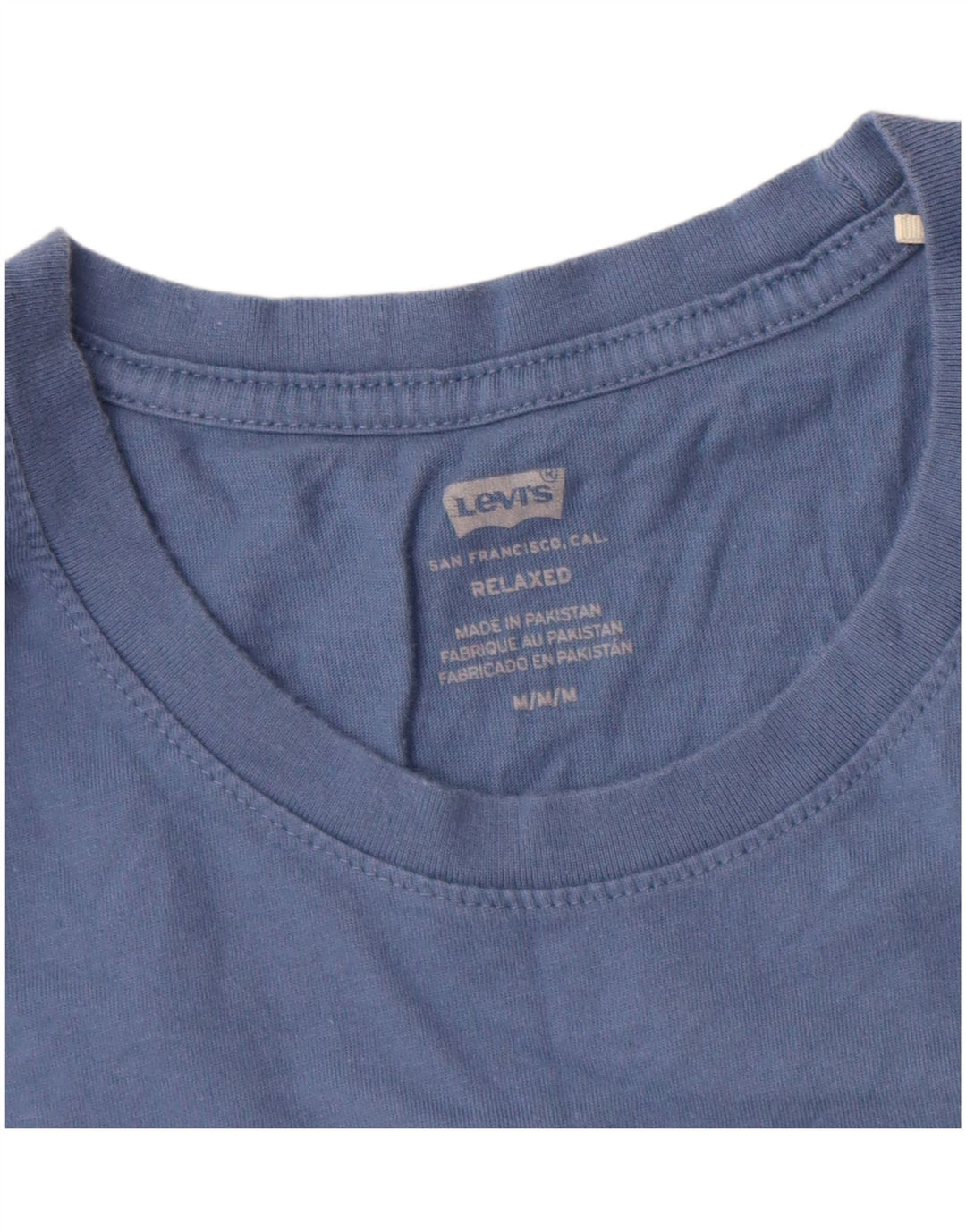 Levi's Tee-Shirt Relaxed Fit Graphic Homme Bleu Moyen Coton