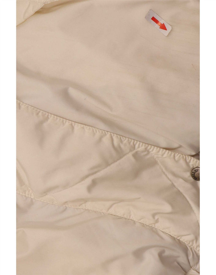 Millet Veste matelassée surdimensionnée à capuche pour femme EU 40 Medium White Polyamide