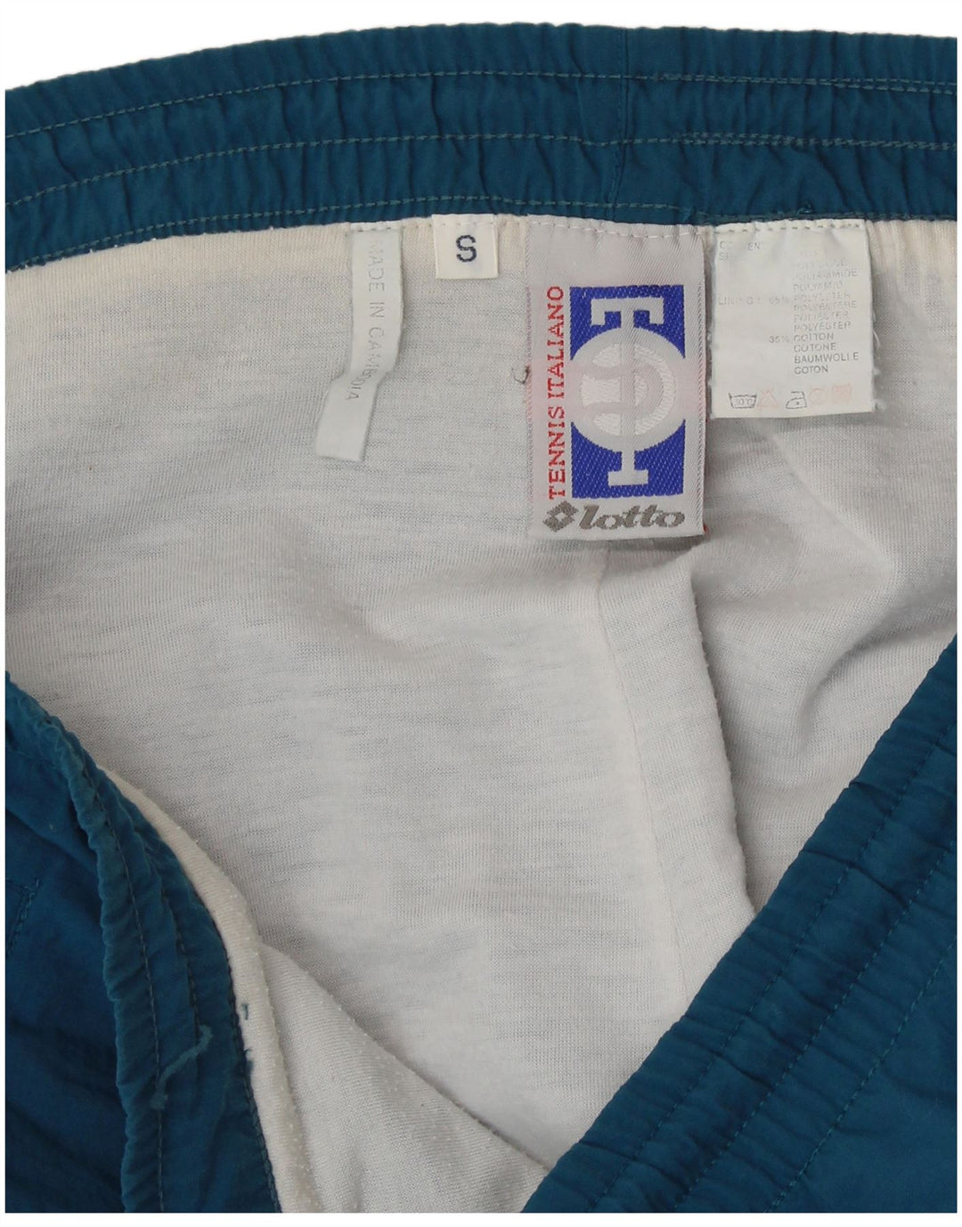 LOTTO Pantalon de Survêtement Joggers Homme Petit Bleu Polyester