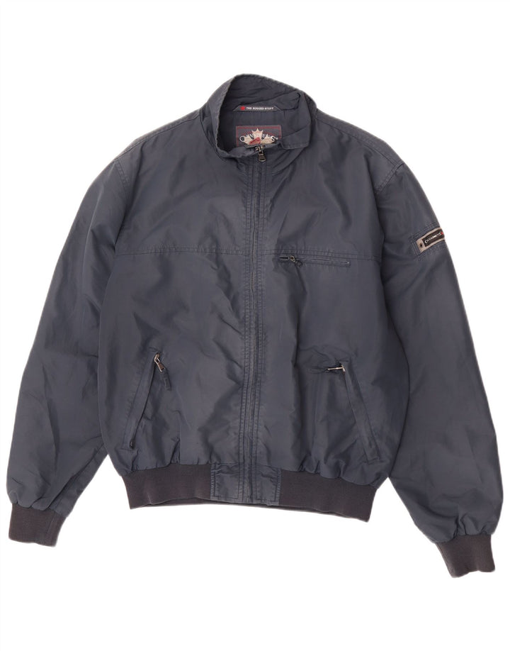 Canadiens Veste Bomber Homme UK 40 Large Bleu Marine