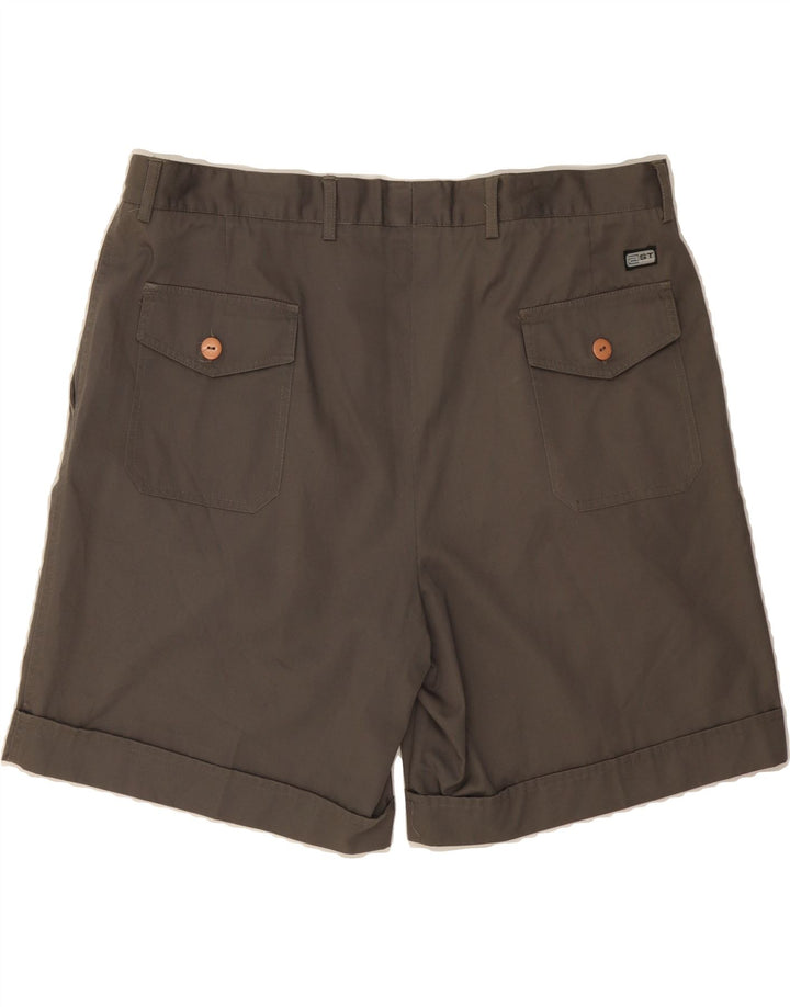 ASTROLABIO Mens Pegged Chino Shorts W42 2XL  Grey Polyester Vintage Astrolabio and Second-Hand Astrolabio from Messina Hembry 
