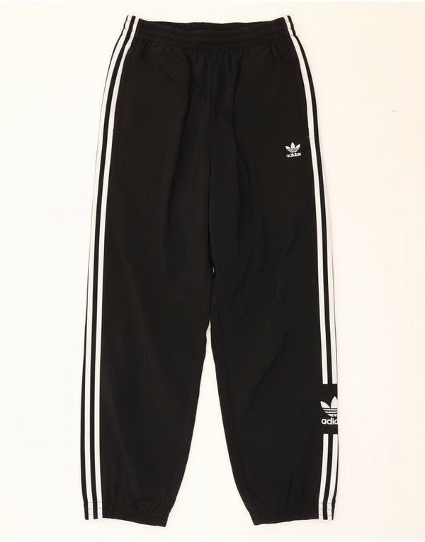 Adidas Pantalon de survêtement graphique pour femme Joggers UK 18 XL Noir Polyester