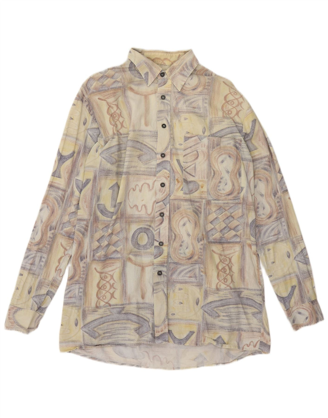 C & A Chemise Homme Large Patchwork Multicolore