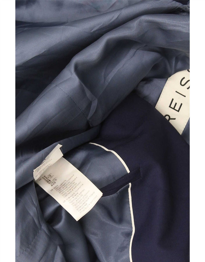 Reiss Veste Blazer 1 Bouton Homme UK 38 Laine Bleu Marine Moyen