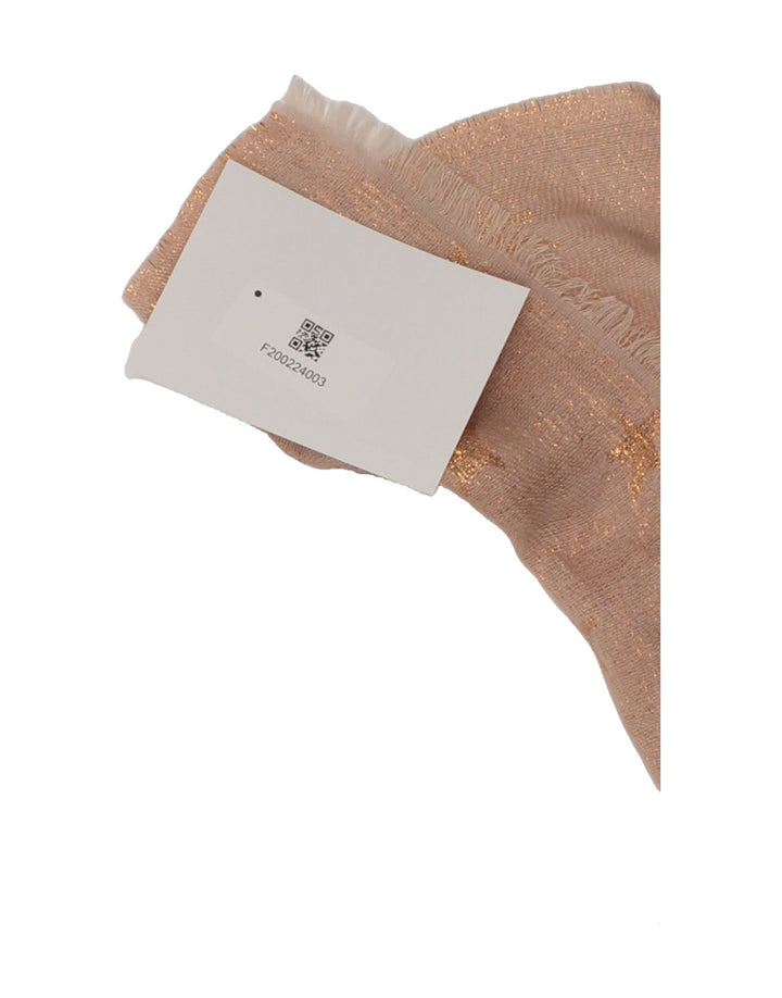 OLIVER BONAS Womens Square Scarf One Size Beige Polyester | Vintage Oliver Bonas | Thrift | Second-Hand Oliver Bonas | Used Clothing | Messina Hembry 