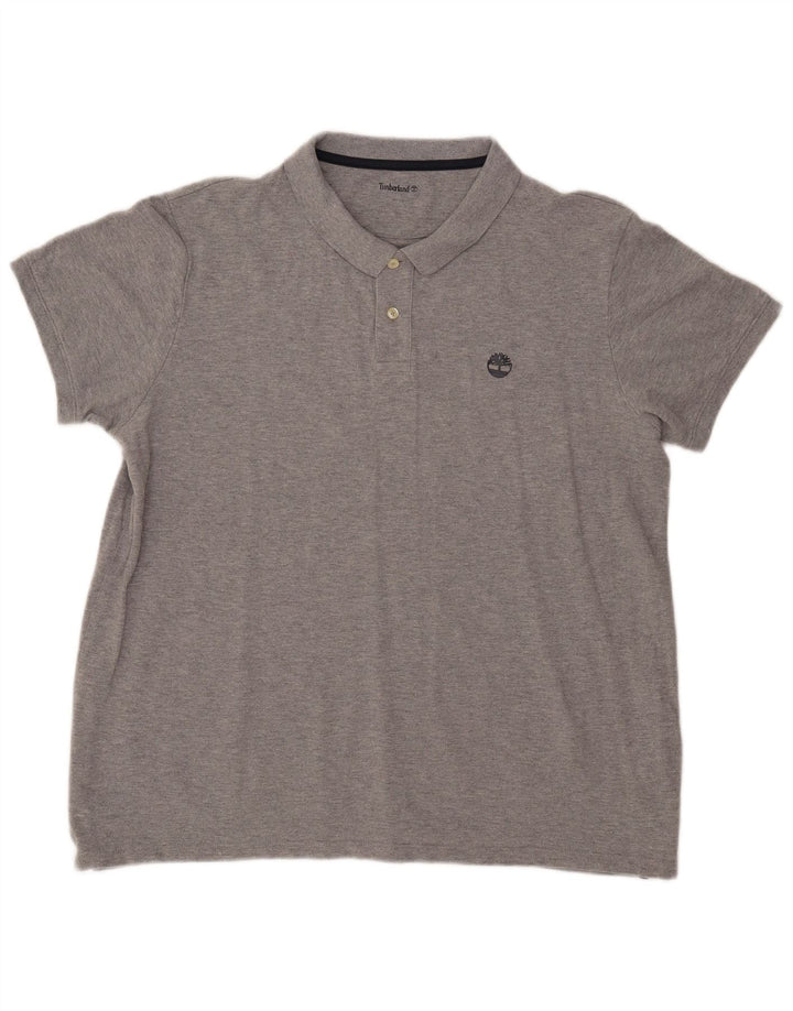 Timberland Polo Homme XL Gris Coton