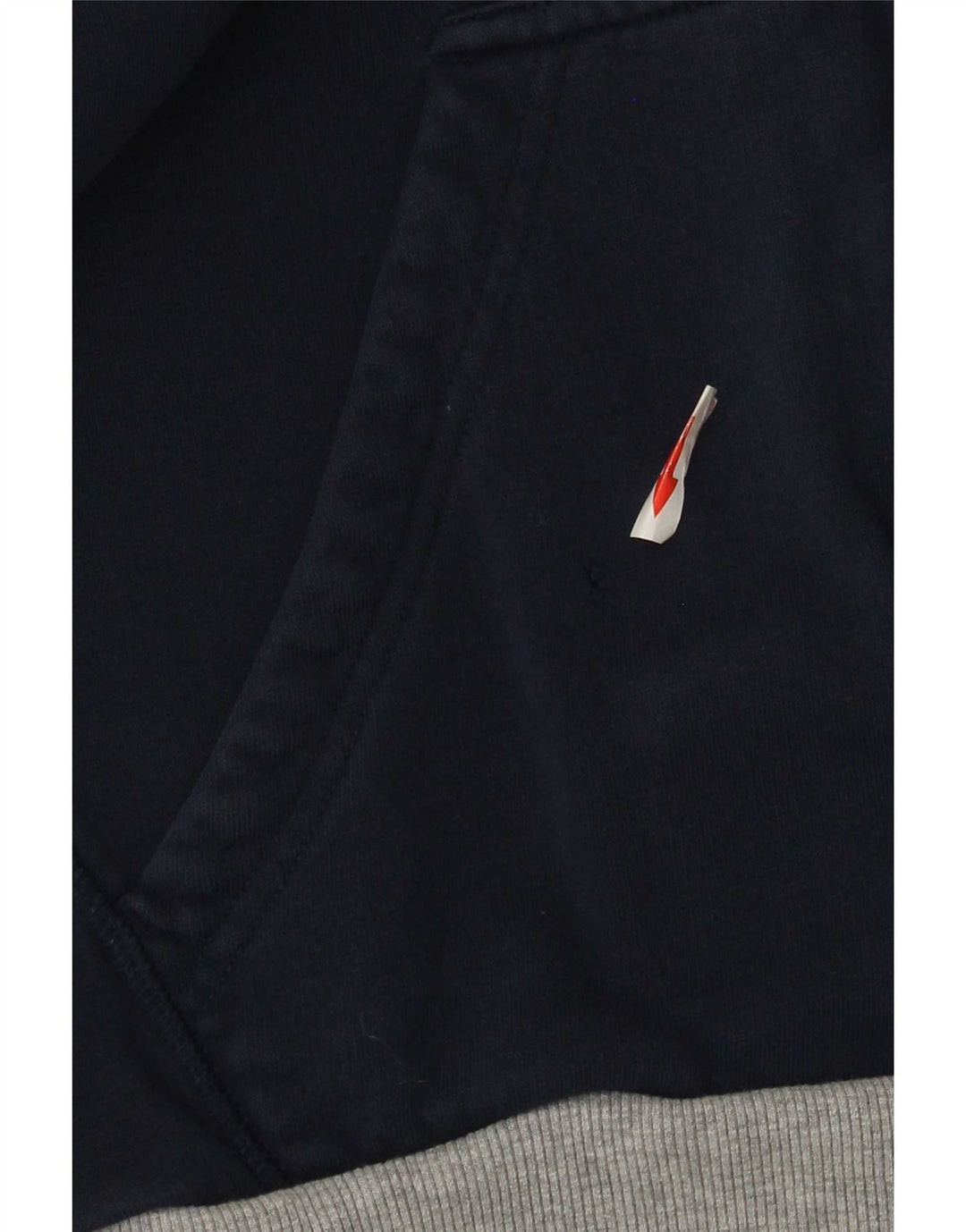 Adidas Pull à capuche zippé pour homme en coton bleu marine moyen