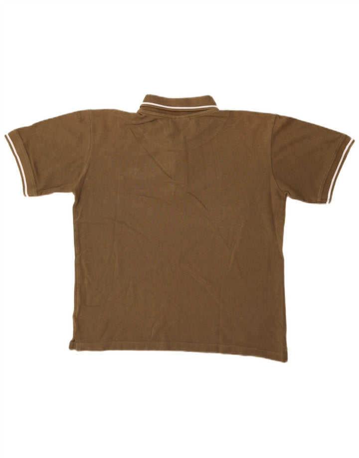 Kappa Polo Homme Kaki Moyen Coton