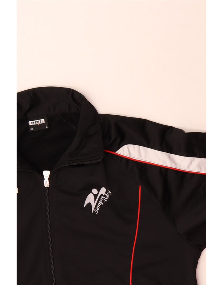 ERREA Veste de Survêtement Graphique pour Homme Grand Noir Colorblock Polyester