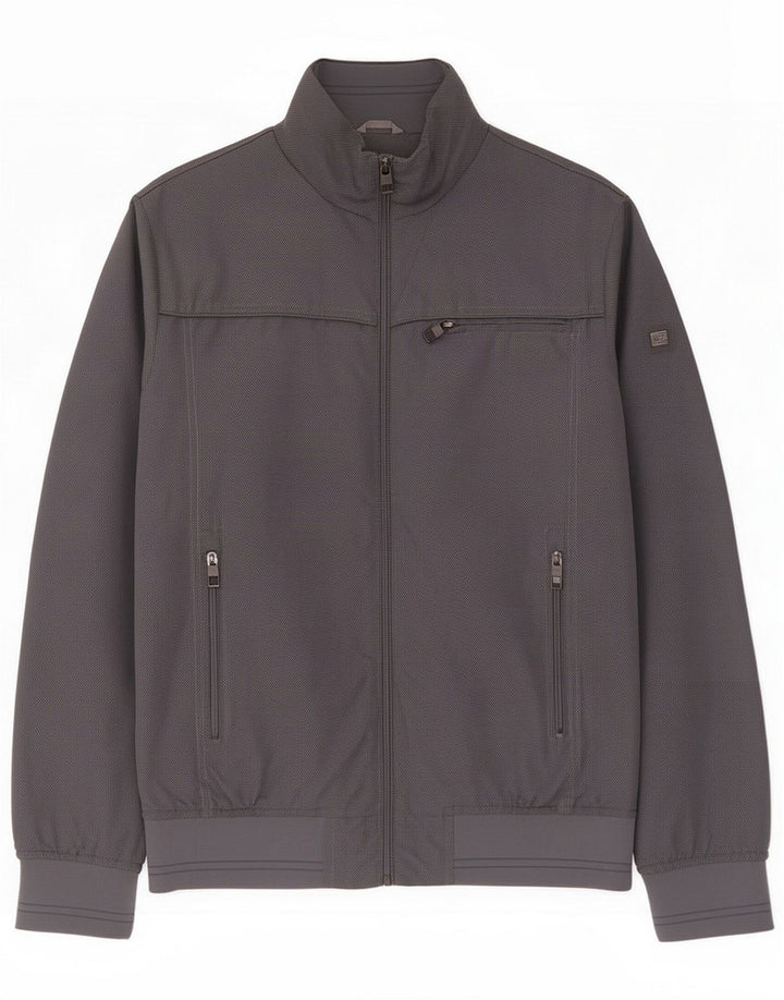 Wampum Bomber Homme UK 38 Gris Moyen Polyester